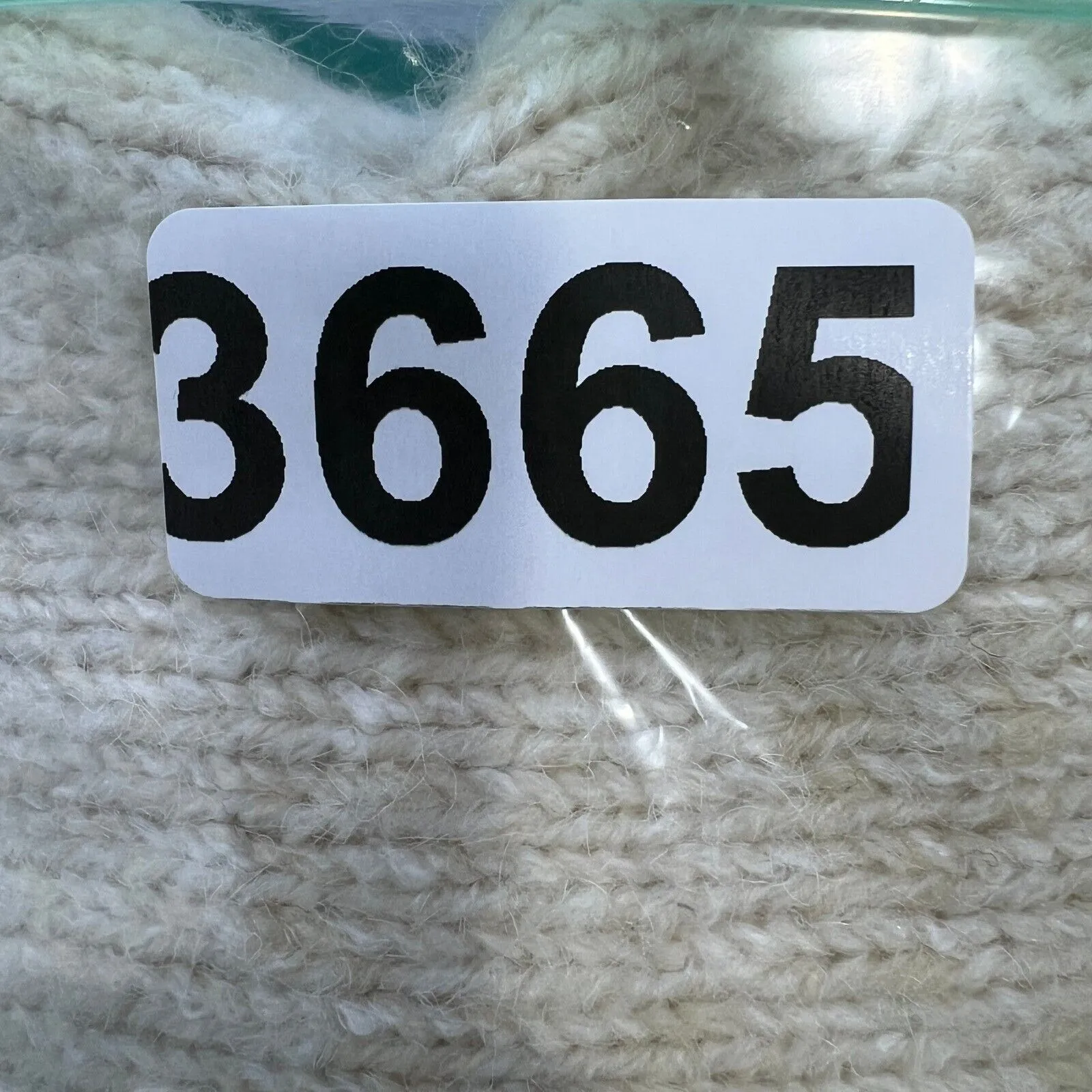 Mango Oversized Sweater Tunic Pockets‎ Knit Pullover Cream Beige Womens Large - Image 11