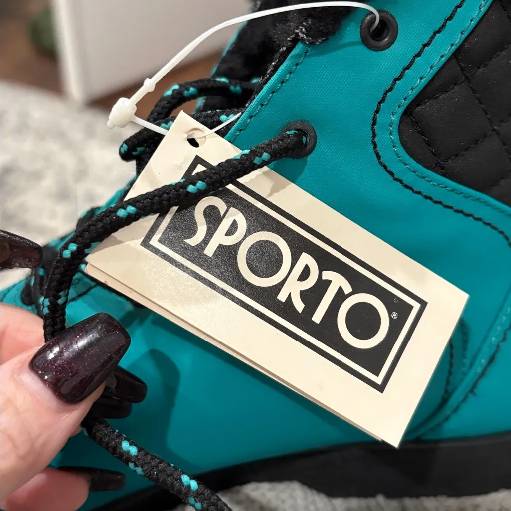 SPORTO Vintage Emerald/Black Thermolite Hiking Boots - Image 10