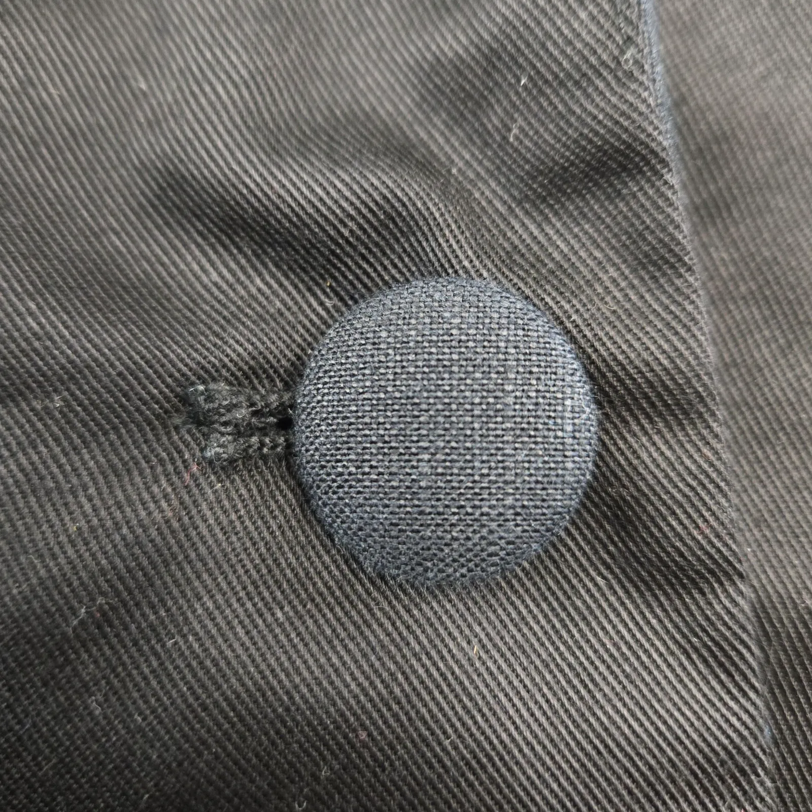 Free People Black Tencel Linen Blend Single Button Blazer Jacket Size Medium - Image 7