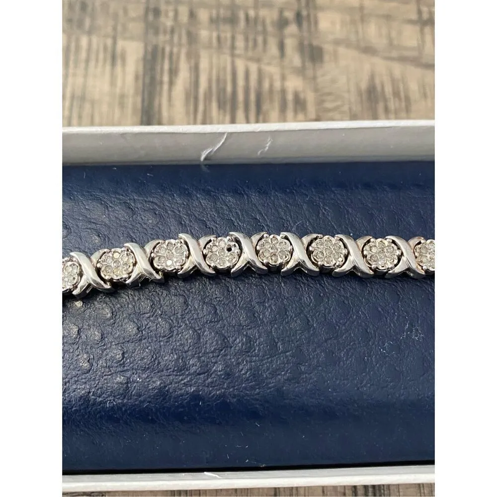 Diamond sterling tennis bracelet Silver - Image 4