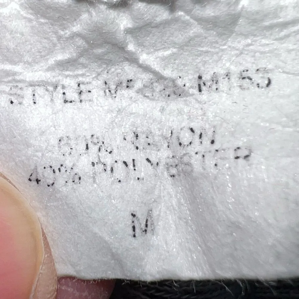 Loveappella denim color stretchy top with ruched sides - Image 6