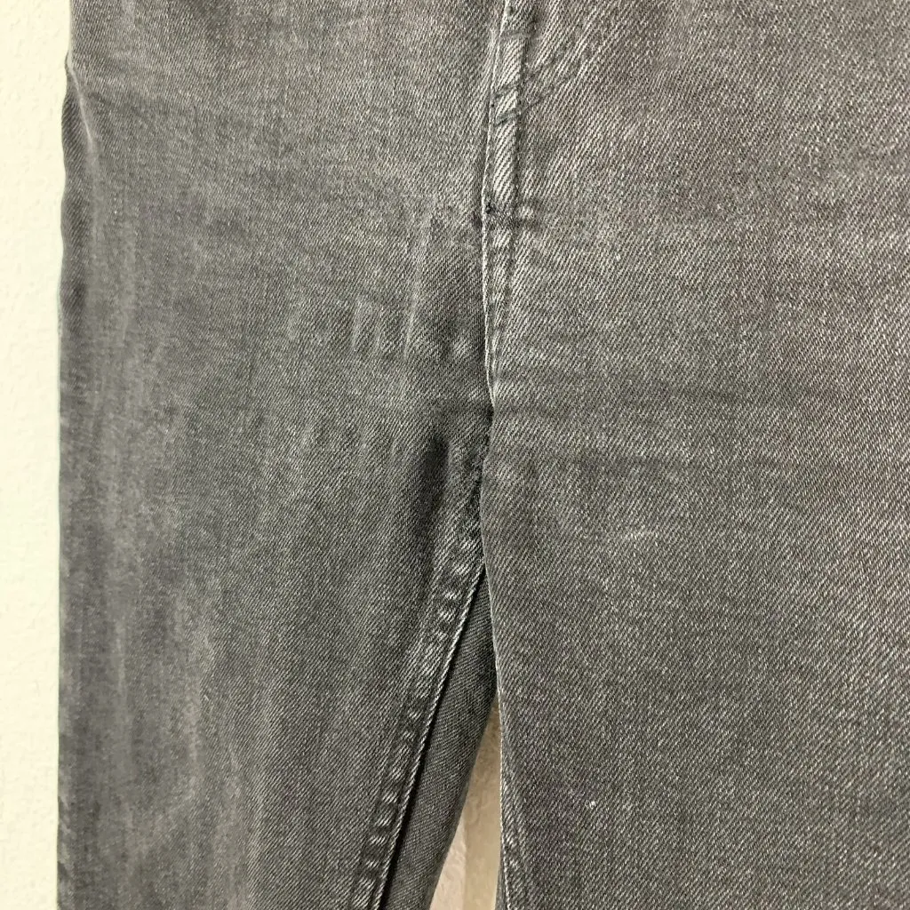 Weekday Skinny Jeans 26x32 Black High Rise Modern Minimalist Streetwear - Image 3