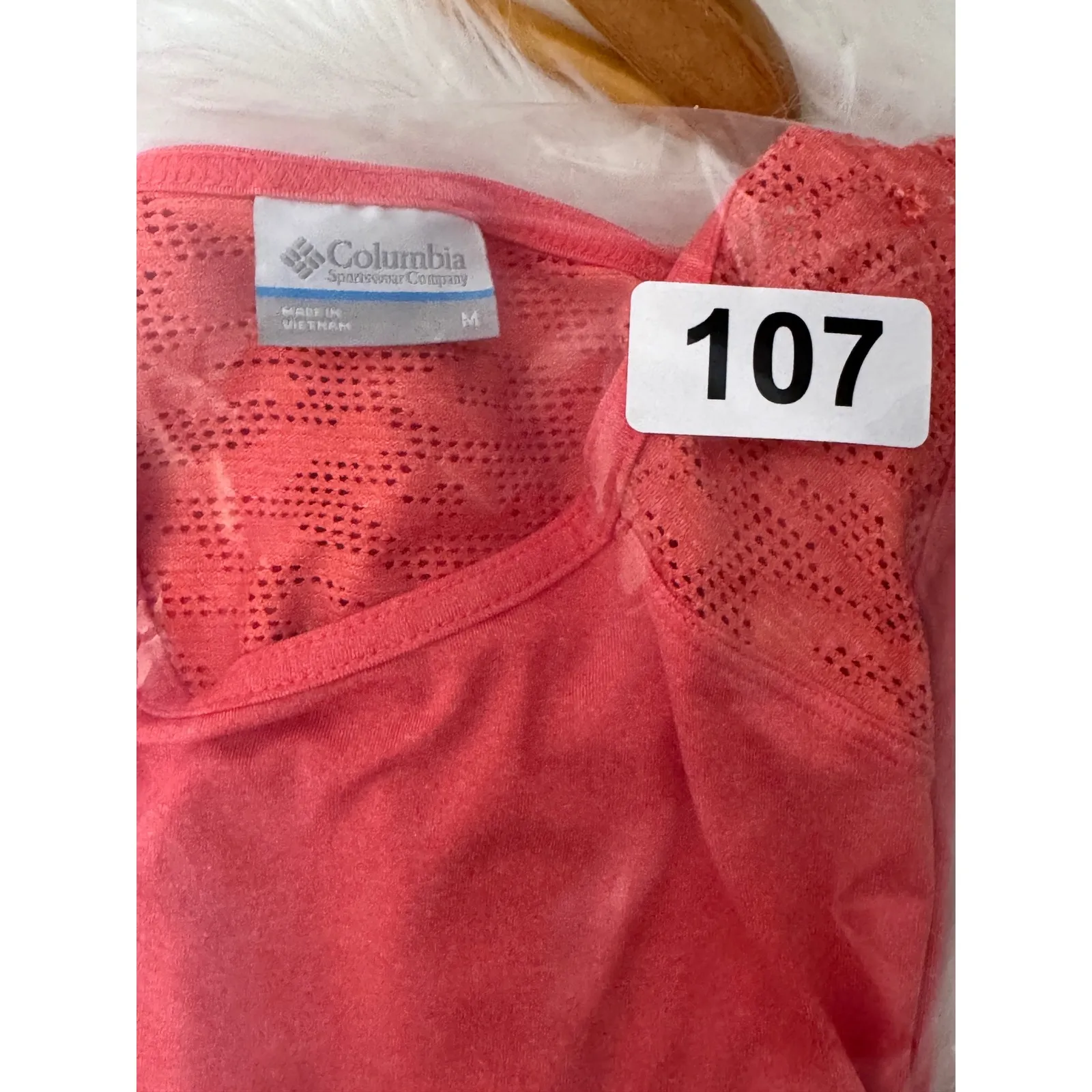 Columbia Sportswear Womens Coral Tank Top Athletic Mesh Back Size M - Image 7