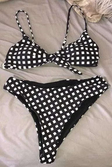 Zaful Black & White Bathing Suit  - Image 3