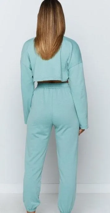 Turquoise Lounge Set Green - Image 2