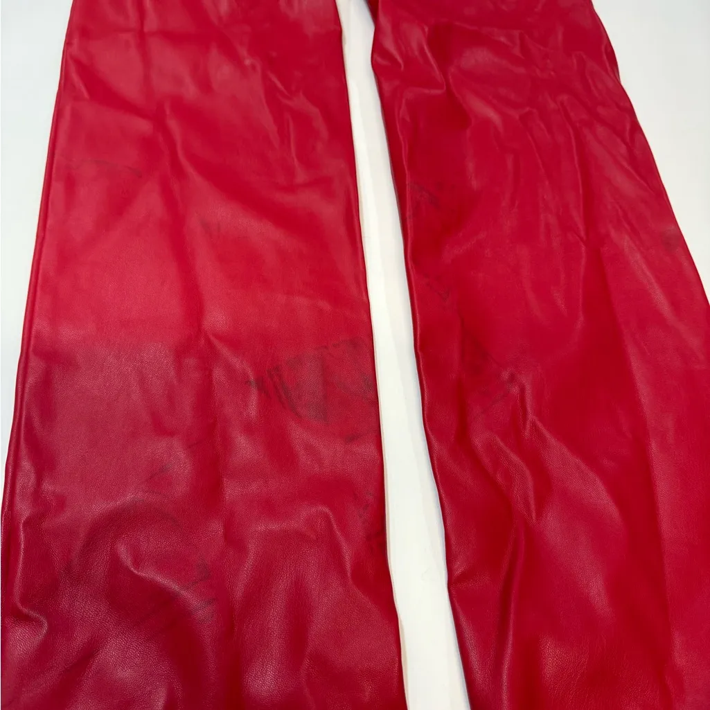 PISTOLA Cassie Super High Rise Straight in Garnet size 25 - Image 5