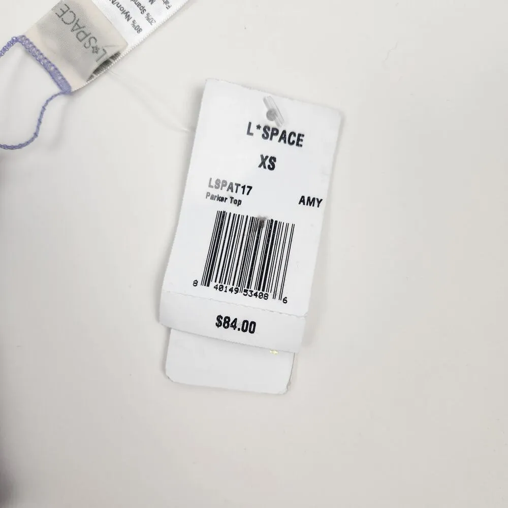 L*Space Parker Convertible Bikini Top in Amethyst Purple Size XS NWT - Image 6