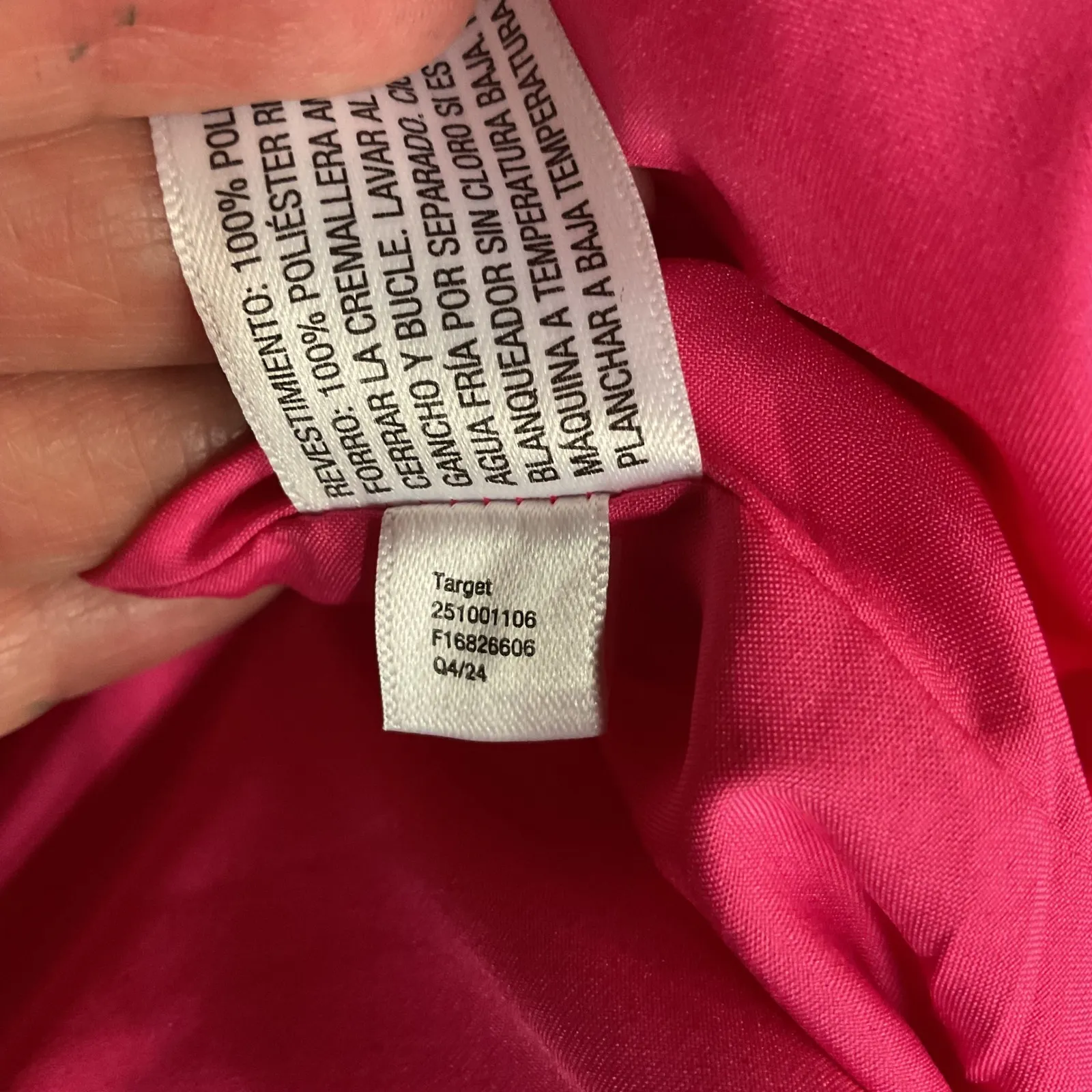 Kate Spade Target Red Pink Classic Floral Sleeveless Peplum Midi Dress Sz 10 NWT - Image 15