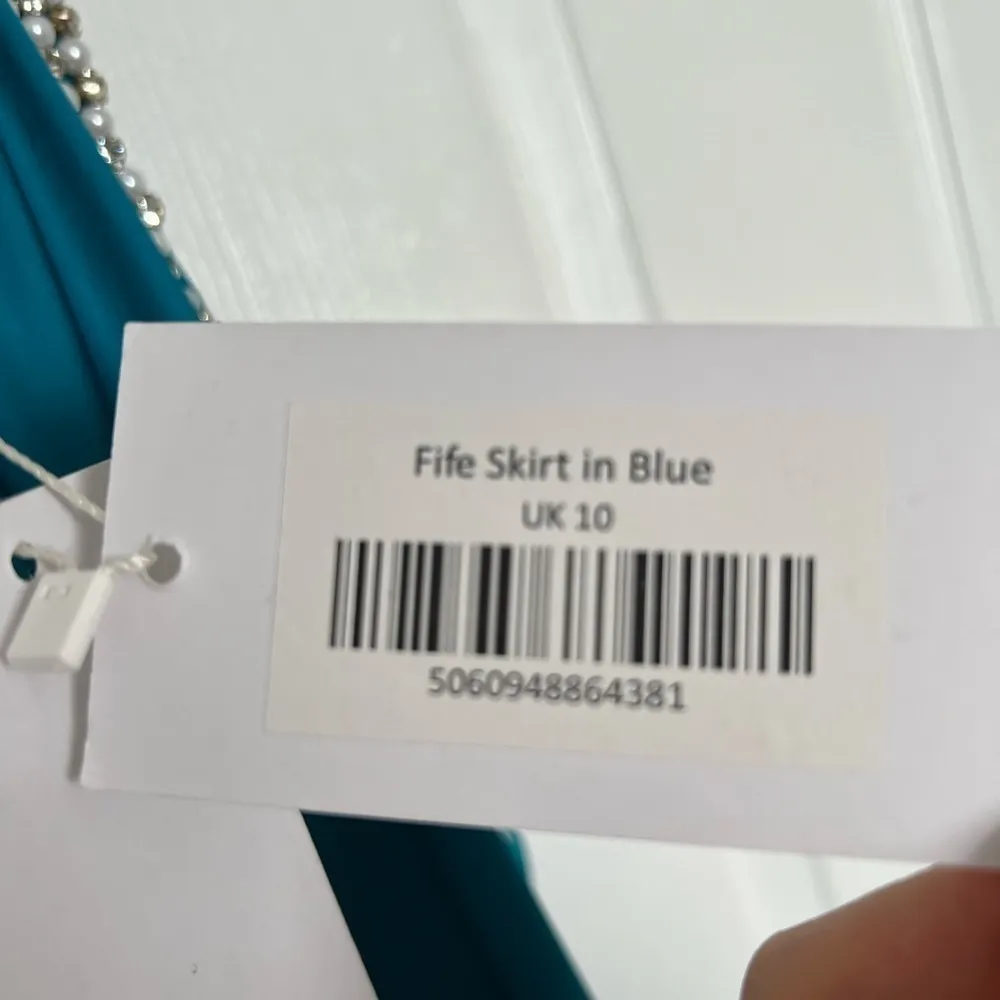 YAURA X REVOLVE Fife Skirt in Blue Size 10 - Image 16