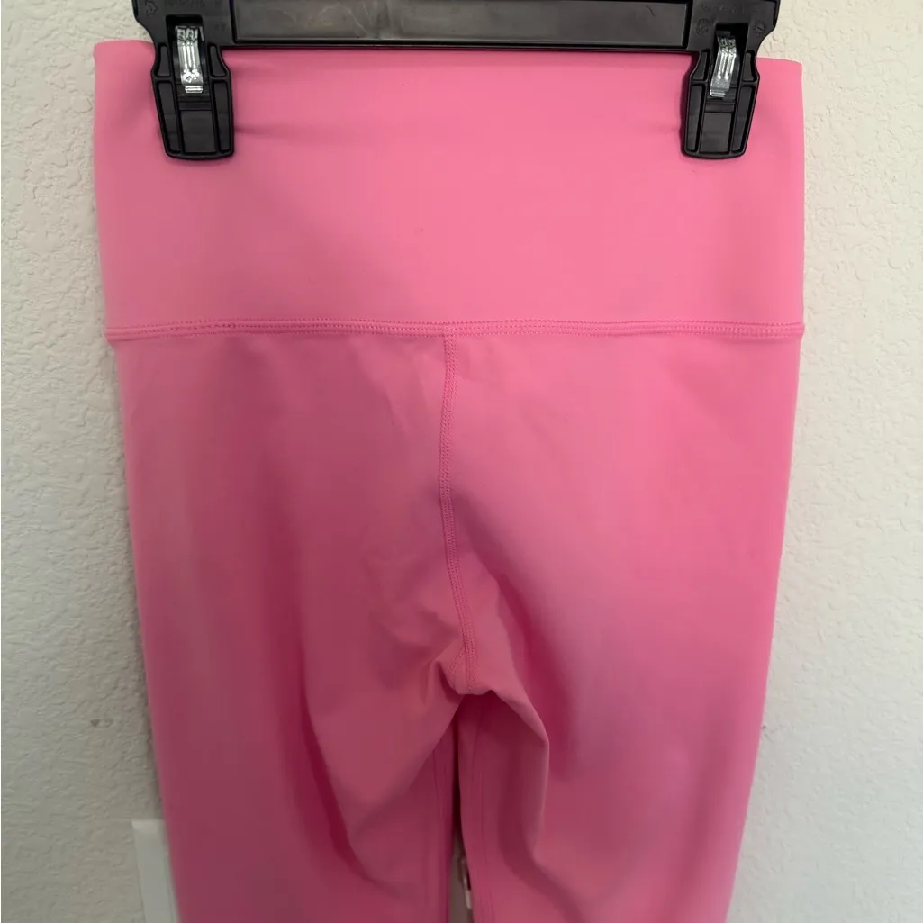 Carbon38 High Rise 7/8 Leggings Cloud Compression Morning Glory Pink Size Small - Image 8