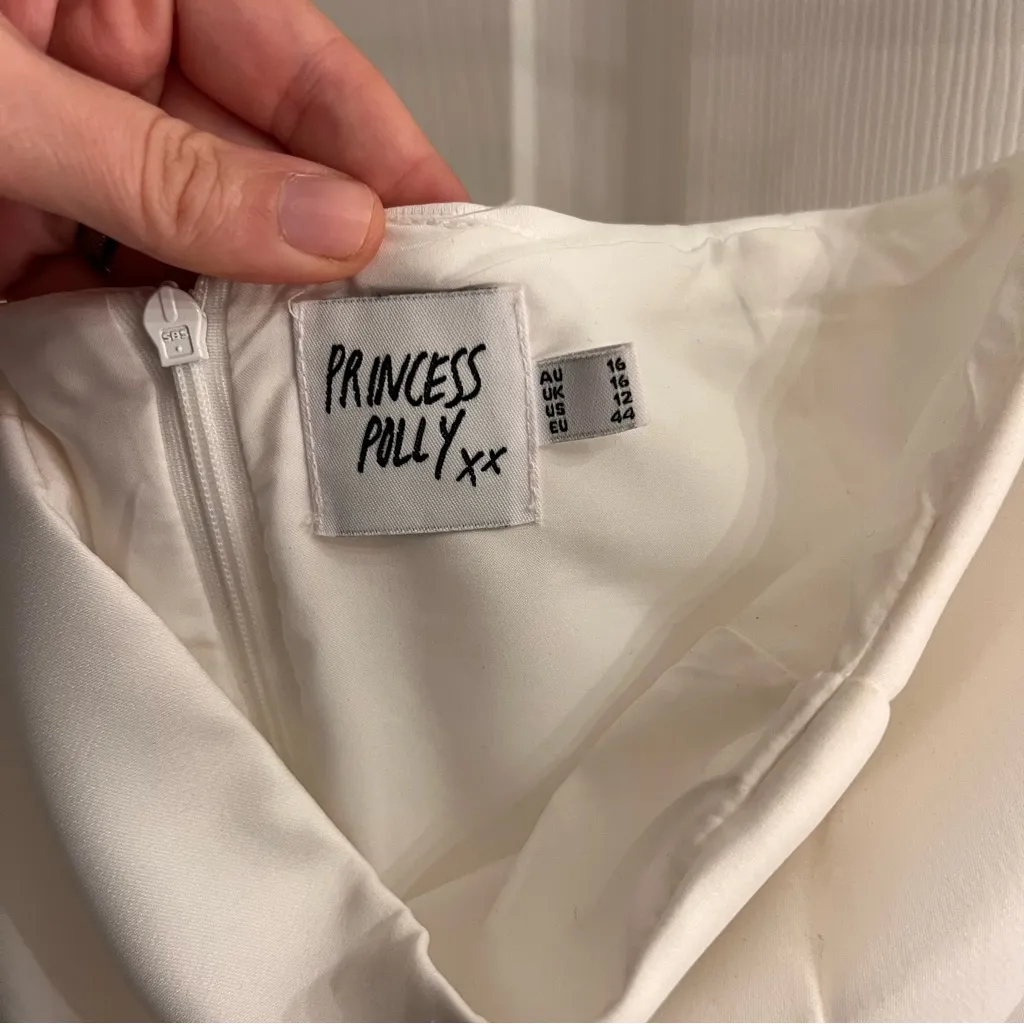 Princess Polly  Strapless White Dress - Image 9