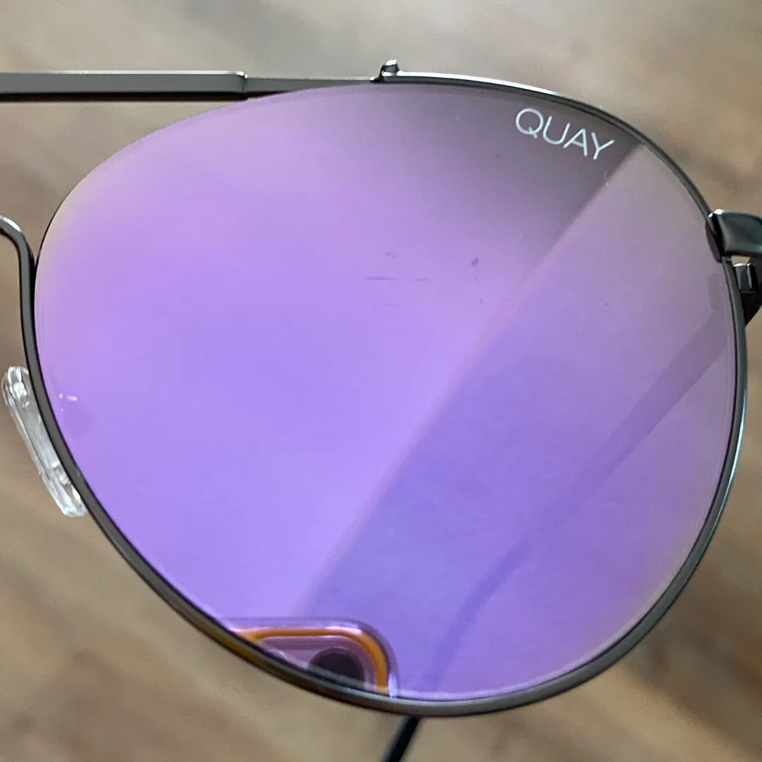 Quay Australia Lickety Split Aviator Sunglasses - Image 6