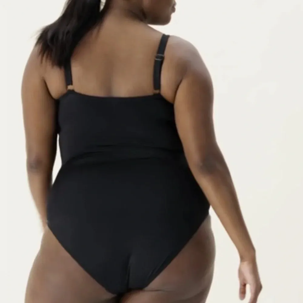 Andie The Amalfi One Piece LT Swimsuit Black plus size XXL long torso NWT - Image 2