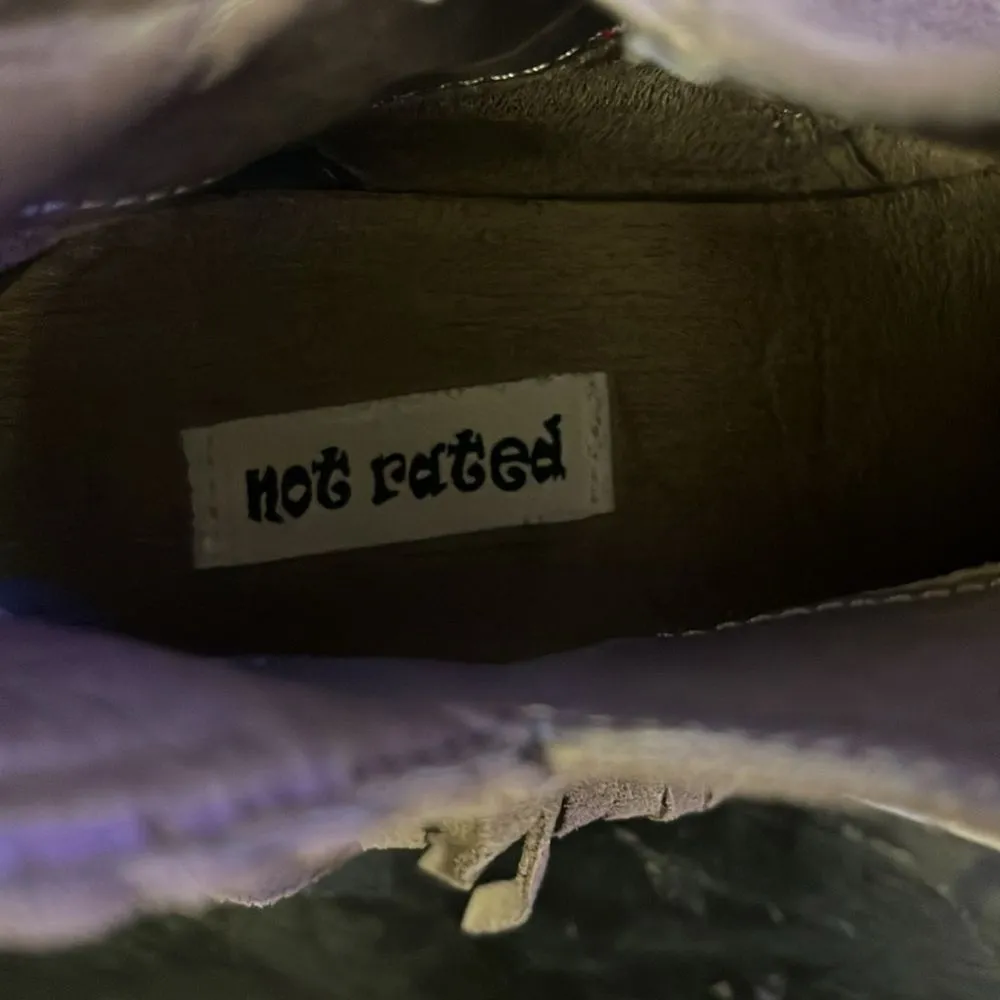 Woman’s Not Rated brown ankle boots size 7 - Image 4