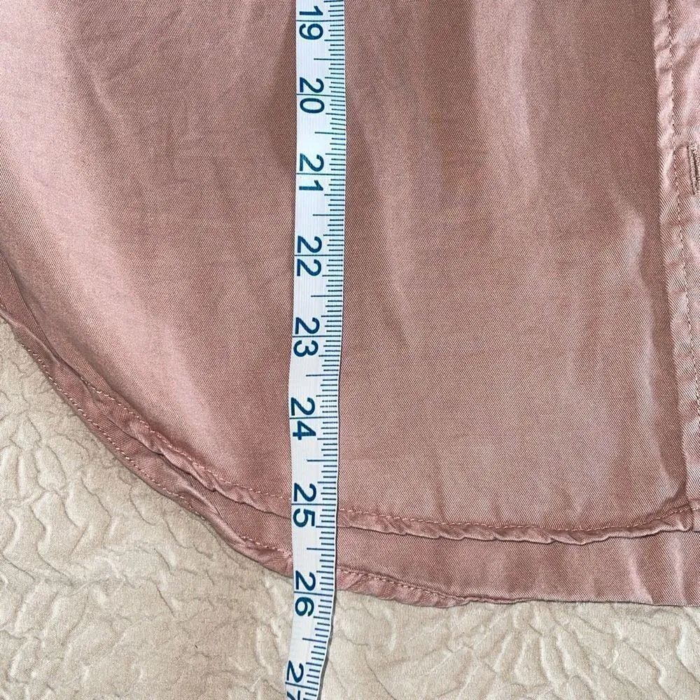 Universal Thread Goods Co‎ Womens Button Down Shirt Long Sleeve Pink Size Medium - Image 7