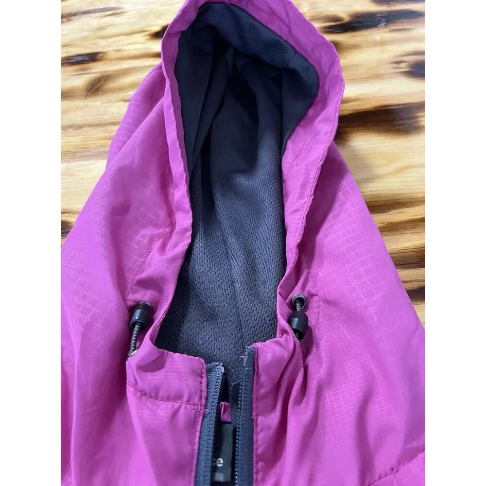 New Balance Performance Running Jacket Women Size Small Windbreaker Purple Sport - Image 15