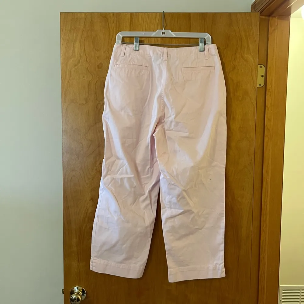 LL BEAN Womens Pink Pants Regular Size 10 - Image 4