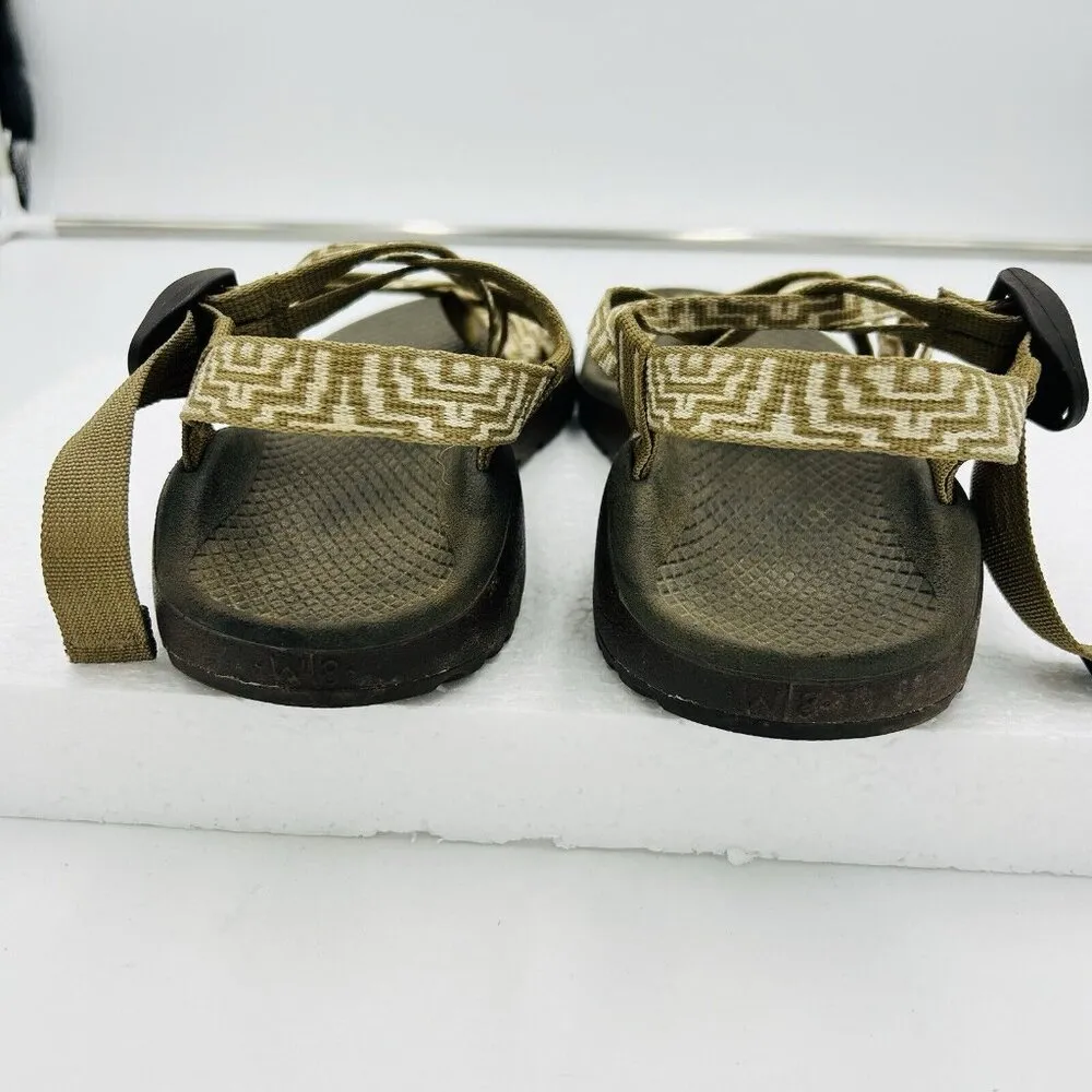 Chaco Brown and Tan Neutral ZCLOUD X2 Kelp Knit Adjustable Sandals Womens Size 8 - Image 8
