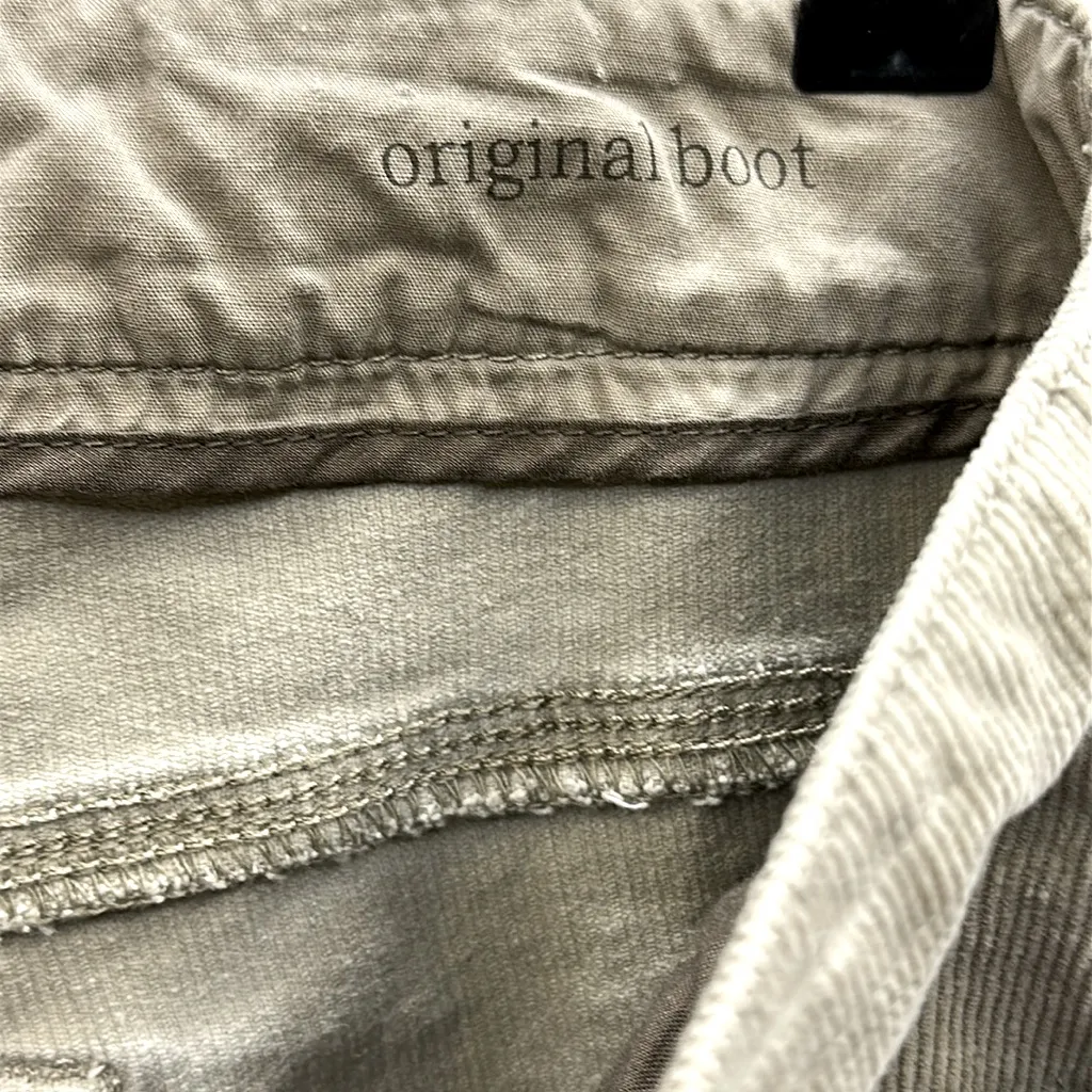 Sonoma Corduroy Original Boot Cut Tan Khaki High Rise Pants Womens 8 Regular - Image 10