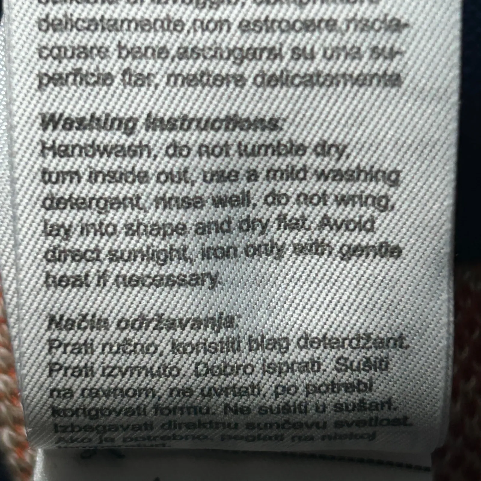 IVKO Woman Jacquard Sweater Jacket Beige Cotton Cardigan‎ Size 38 / 8 Full Zip Tan - Image 9