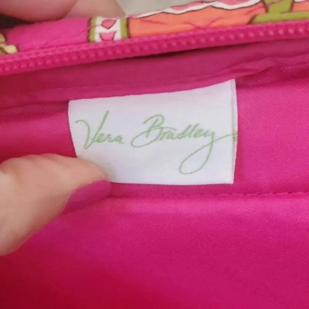 Vera Bradley Pink Swirls Laptop Backpack - Image 15