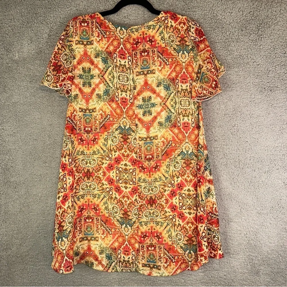Show Me Your Mumu Dress Women's Small Santiago Sandstone Kylie Y2K Boho‎  Mini - Image 7