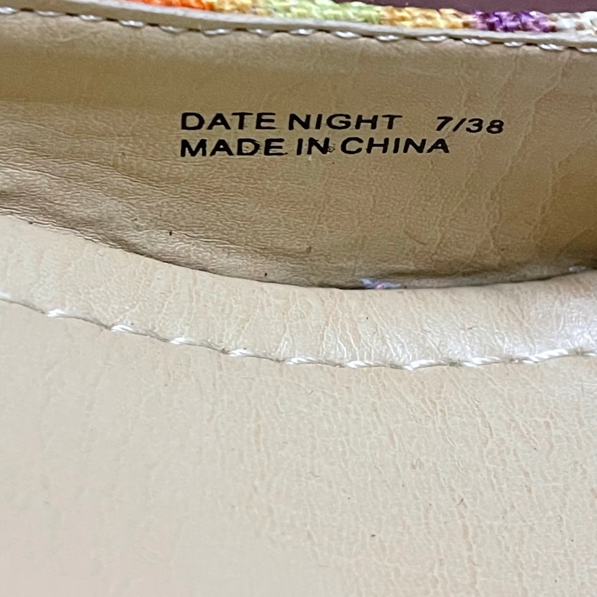 CL by Laundry Date Night Slip On Peep Toe Platform Wedge Size 7 - Image 10