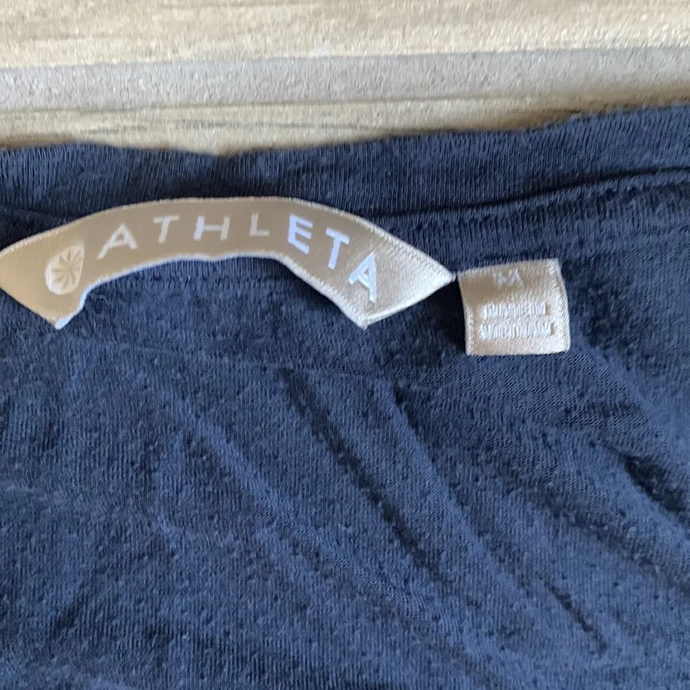 Athleta gray ruched side dress - Image 3