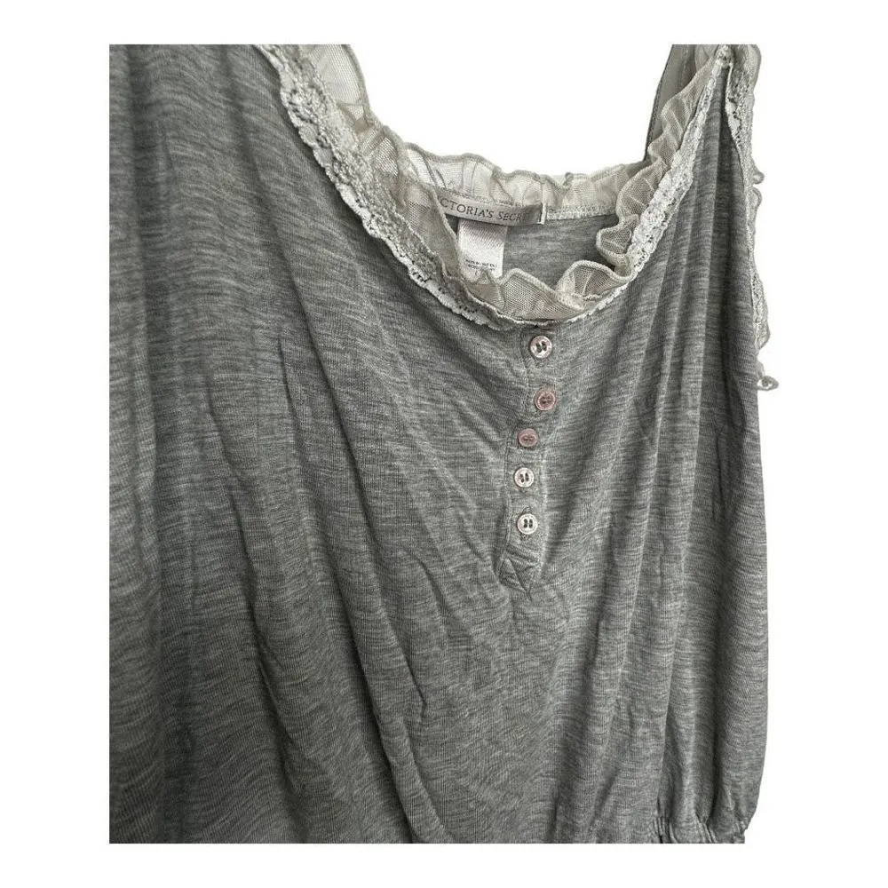 Victoria's Secret  Gray Lounge‎ Shorts Romper - Image 5