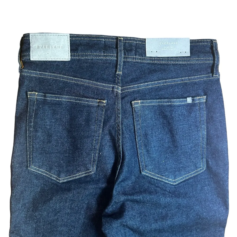 EVERLANE The Way High Skinny Jeans Size 28 Crop Dark Wash NWT High Waist Stretch - Image 12