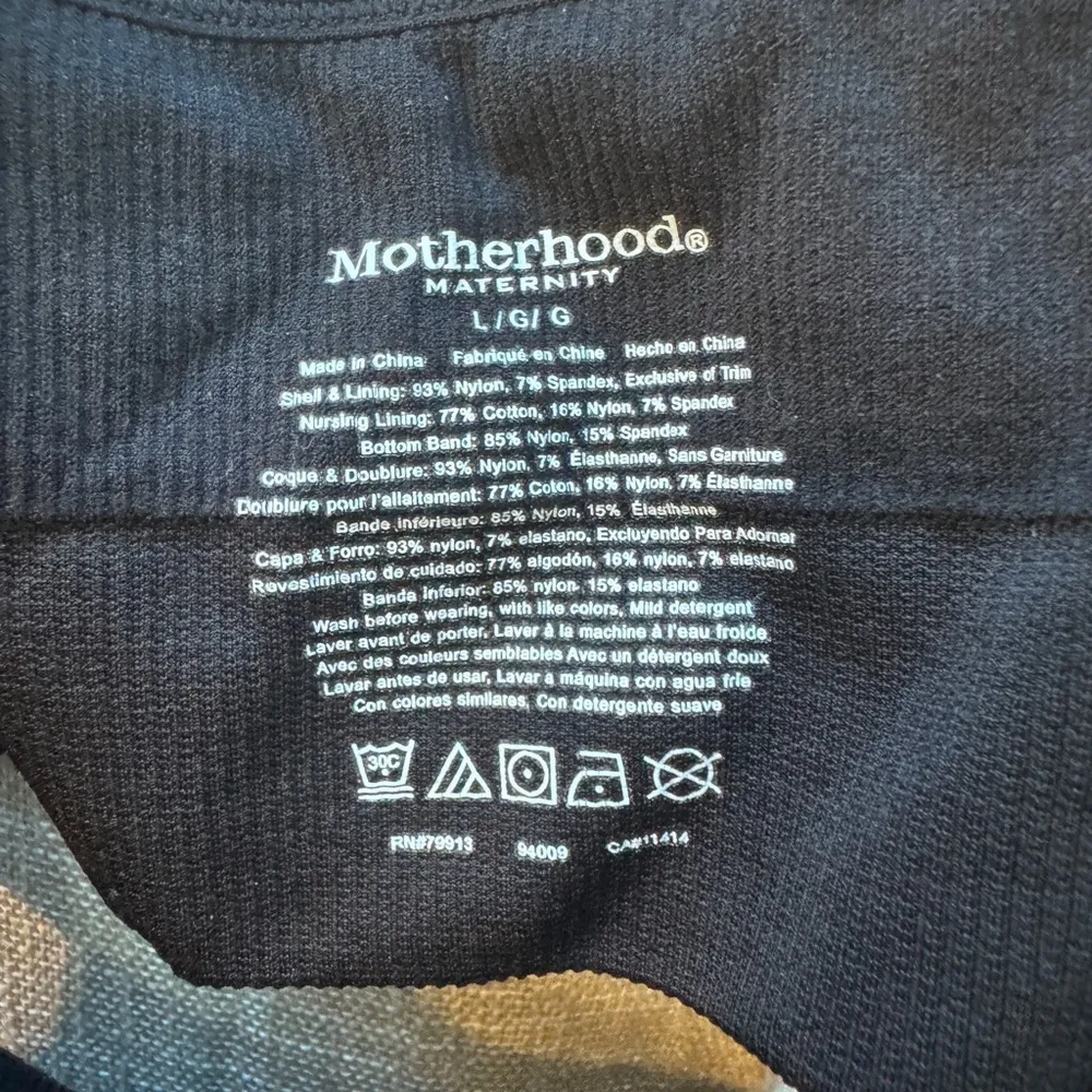 Motherhood Maternity Lightly Lined Sportsbra Maternity & Nursing Bra Size Large - Image 6