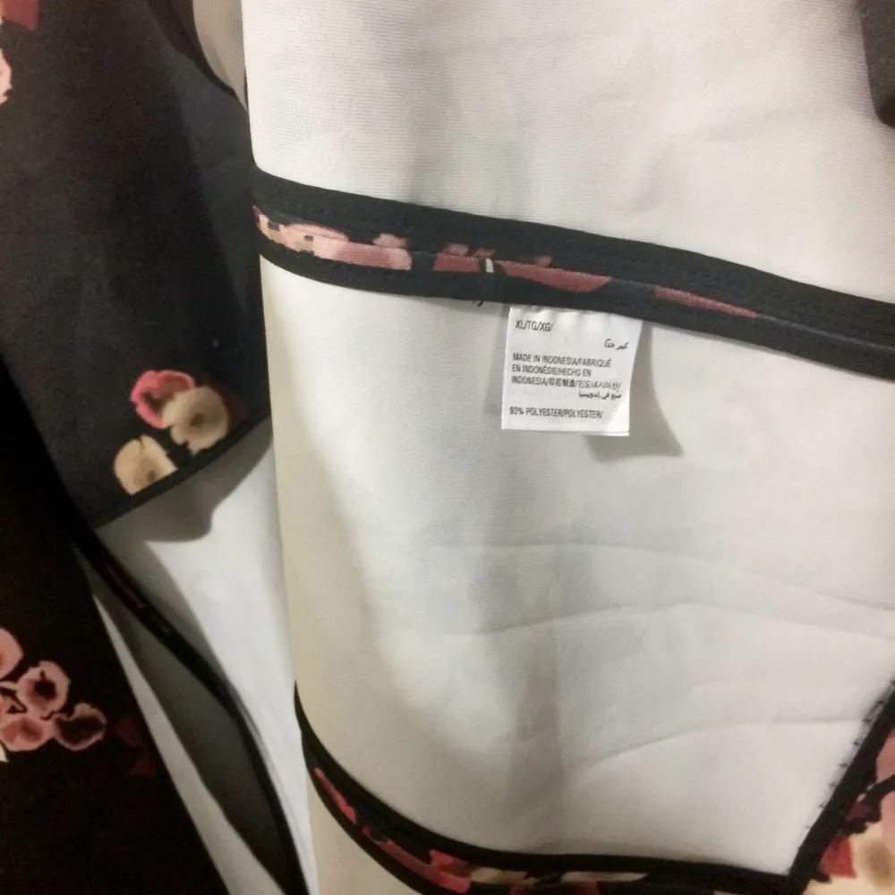 NEW Alfani women's XL stretch 3/4 balloon sleeve WATERDROP BUDS vneck jacket NWD - Image 8