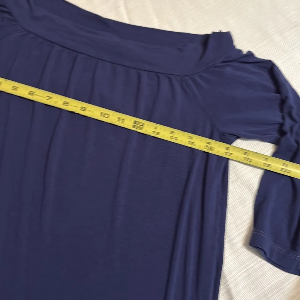 Michael Stars  Navy Blue Blouse - Image 4