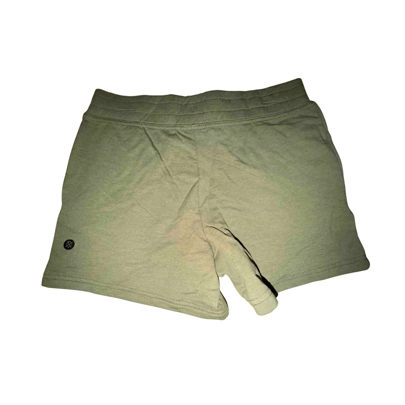 Stance Butterblend Olive Green Sweatshorts Womens Drawstring Pockets Size S, NWT - Image 5