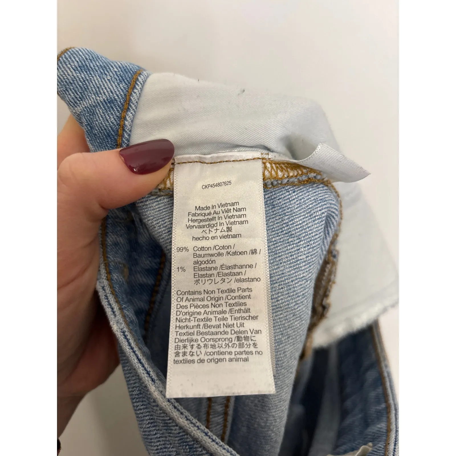 Madewell Jeans Womens 27P Fiore Wash Curvy Perfect Vintage High Rise Cropped - Image 5