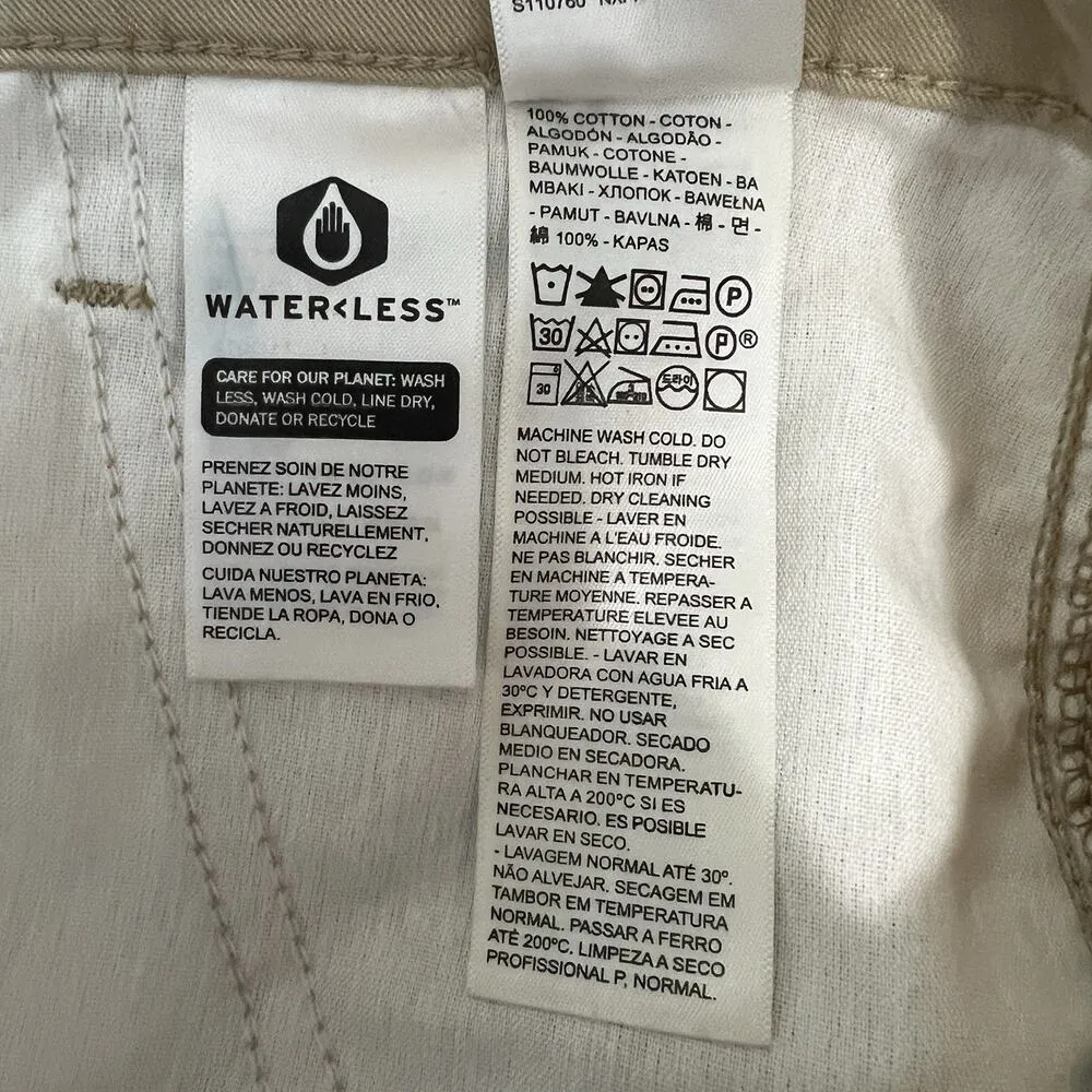 Levi's 94 Baggy Cargo Utility Pants Tan Khaki High Rise Women’s Size 26 W26 L30‎ - Image 10