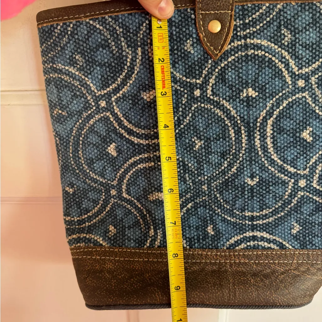 NWT Myra Bags Cool Blue Double Wine Bottle carrier bag - Image 6