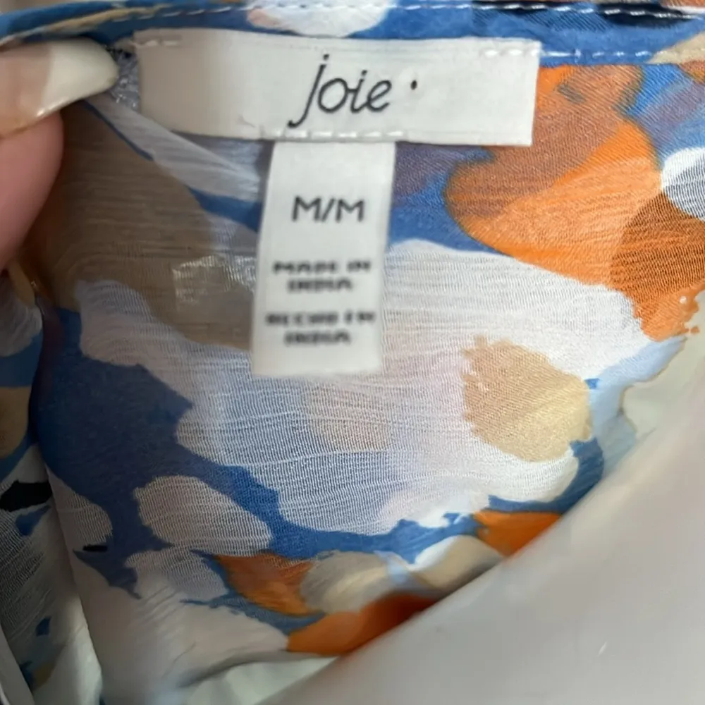 Joie Maxi Dress Hi-Lo Ltd. Ed. Floral Fields Long Sleeve Tiered Maxi Dre… - Image 3