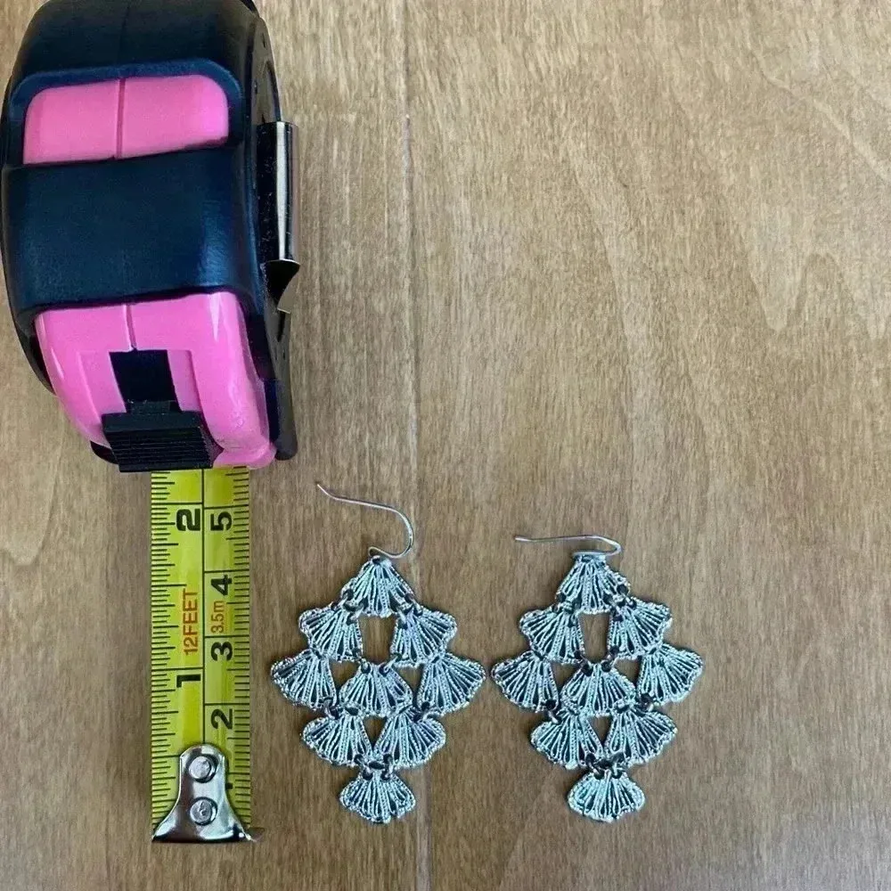 Sterling Silver Seashell Earrings - Image 7