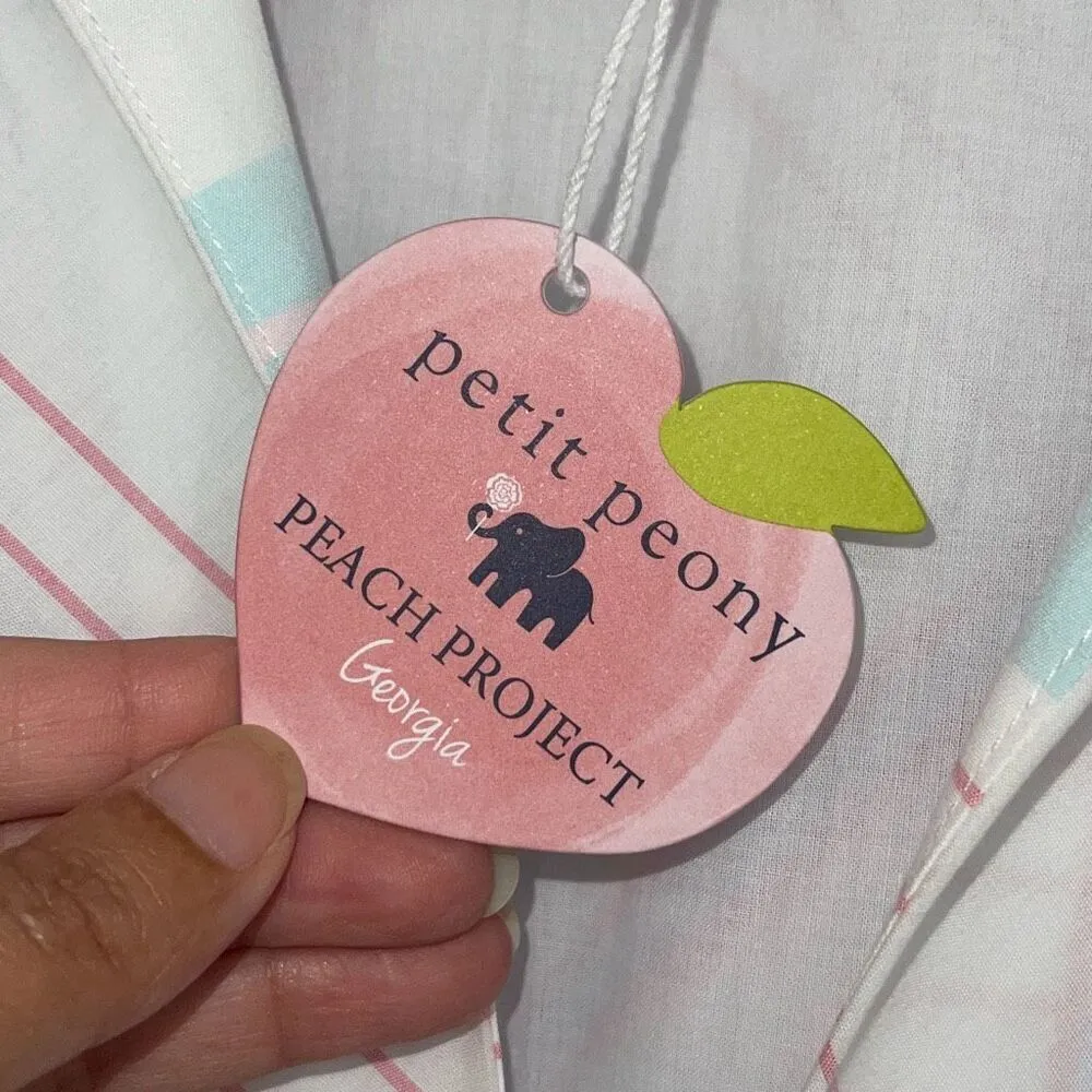 Petit Peony Kate Caftan Women's Plaid Collared Sleeveless Dress Multicolor Large Pink - Image 8