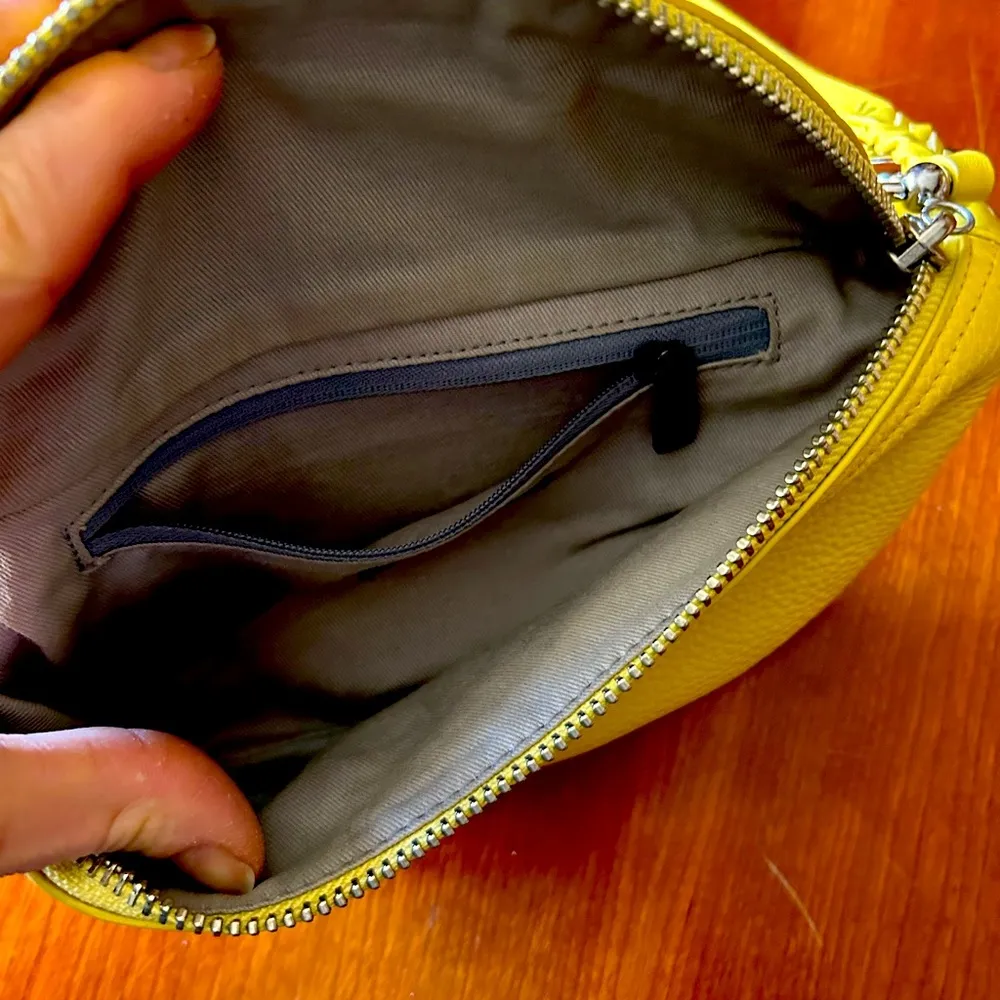 Rebecca Minkoff yellow Fanny bag - Image 3