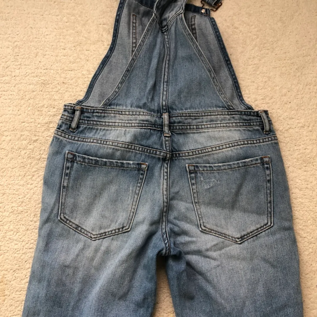 Forever 21 Blue Denim Overalls  - Image 3