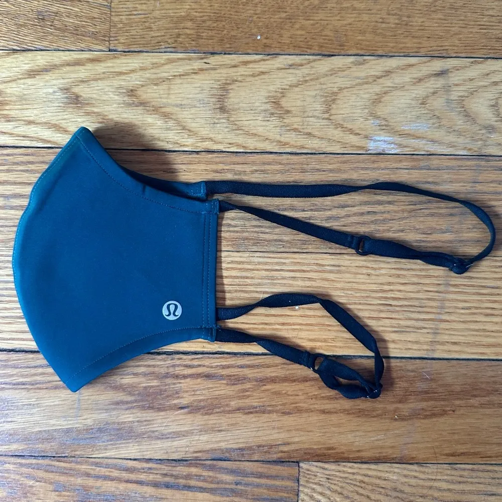 Lululemon  Face Mask Adjustable Dark Forest Green Emerald - Image 5