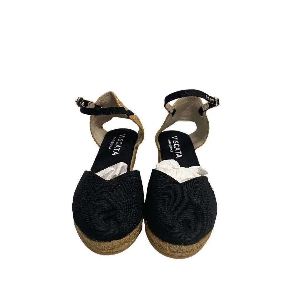 VISCATA Barcelona Women’s Wedge‎ Espadrilles Size 41 US Size 10 - Image 2