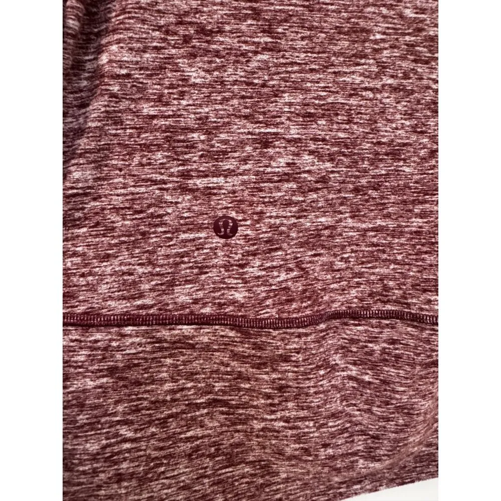 Lululemon Ready To Rulu Fleece Pullover In Heathered Savannah 4 - Image 4