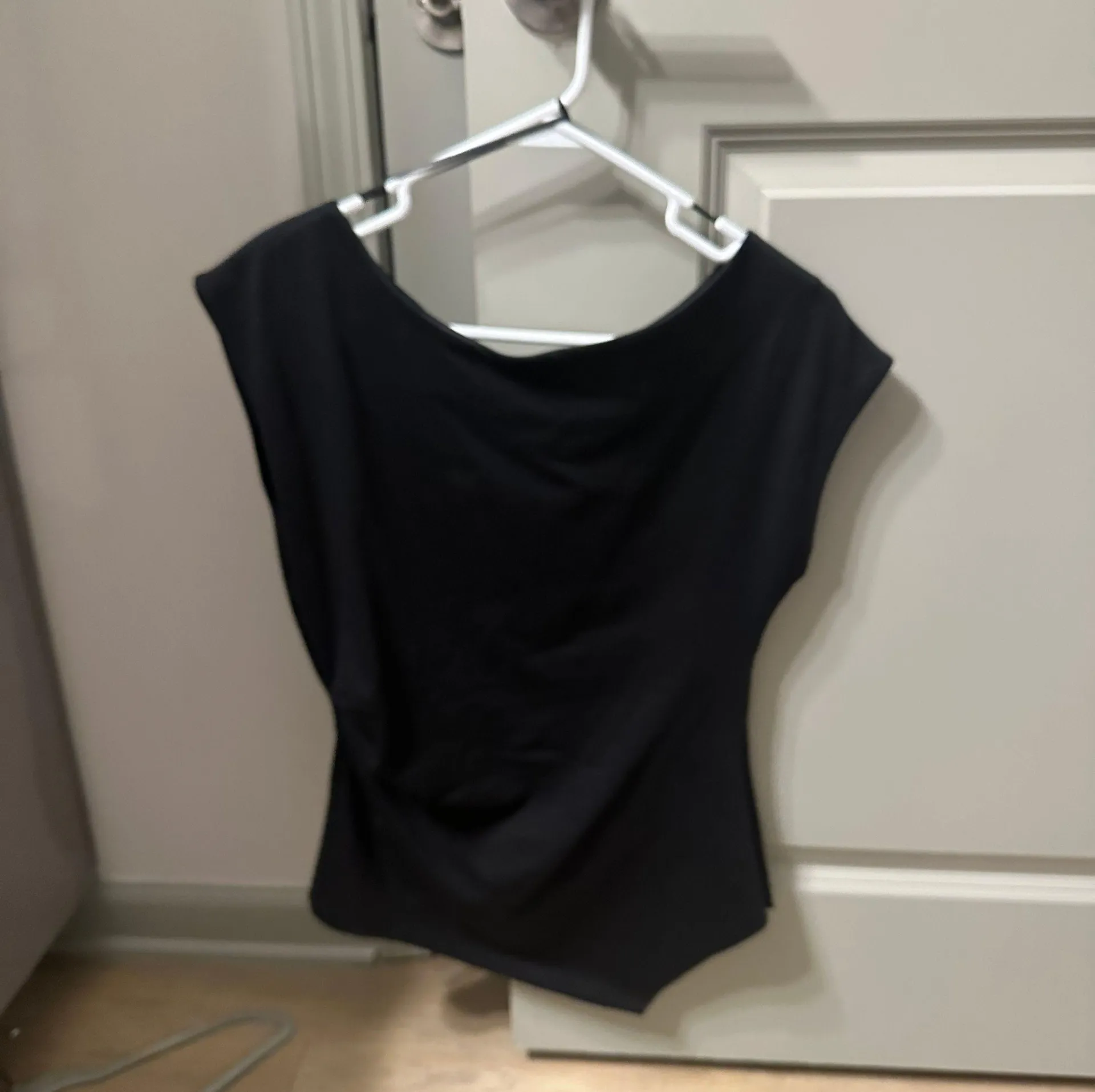 Asymmetrical Black Top - Image 2
