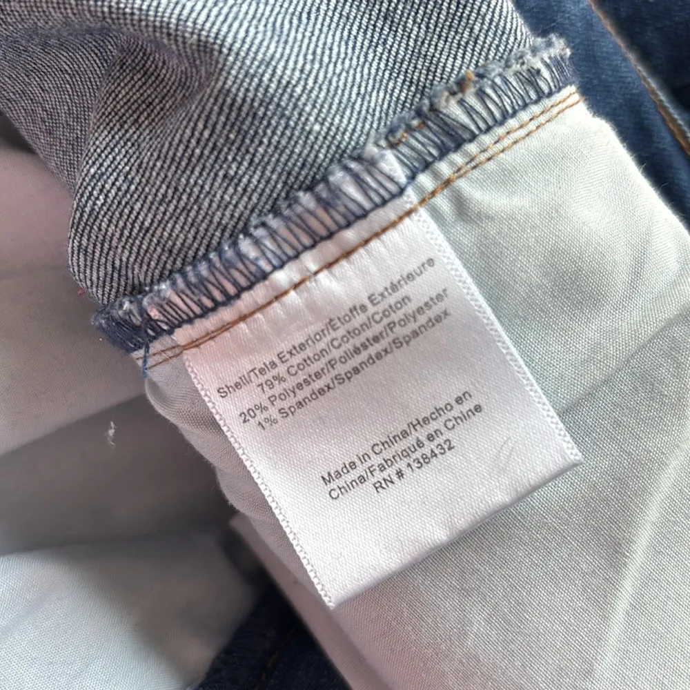 ModCloth The Grier Wide Leg Flare Jeans Ultra High Rise 90s Sz 16 Retro Vintage - Image 11