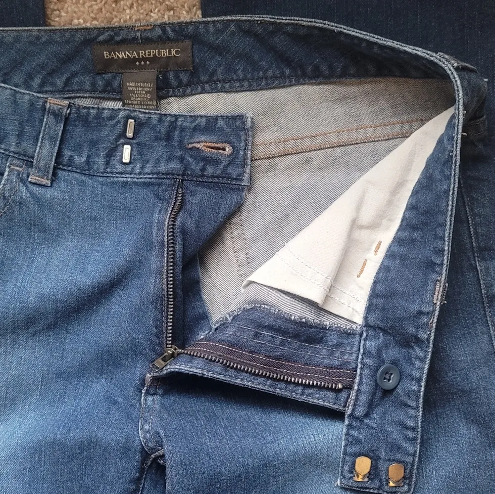 Banana Republic Women's Straight Leg Jeans 8 - Image 5