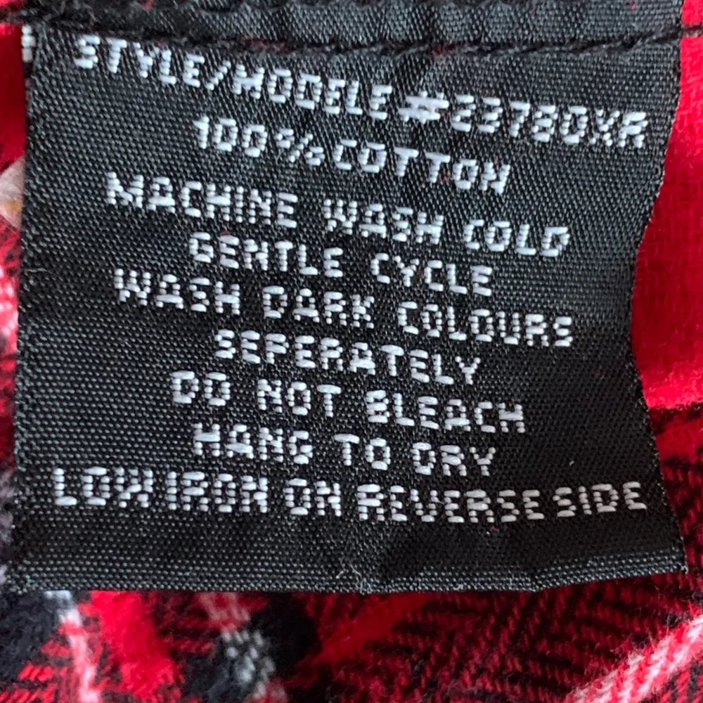 Plaid Flannel Button - Image 3