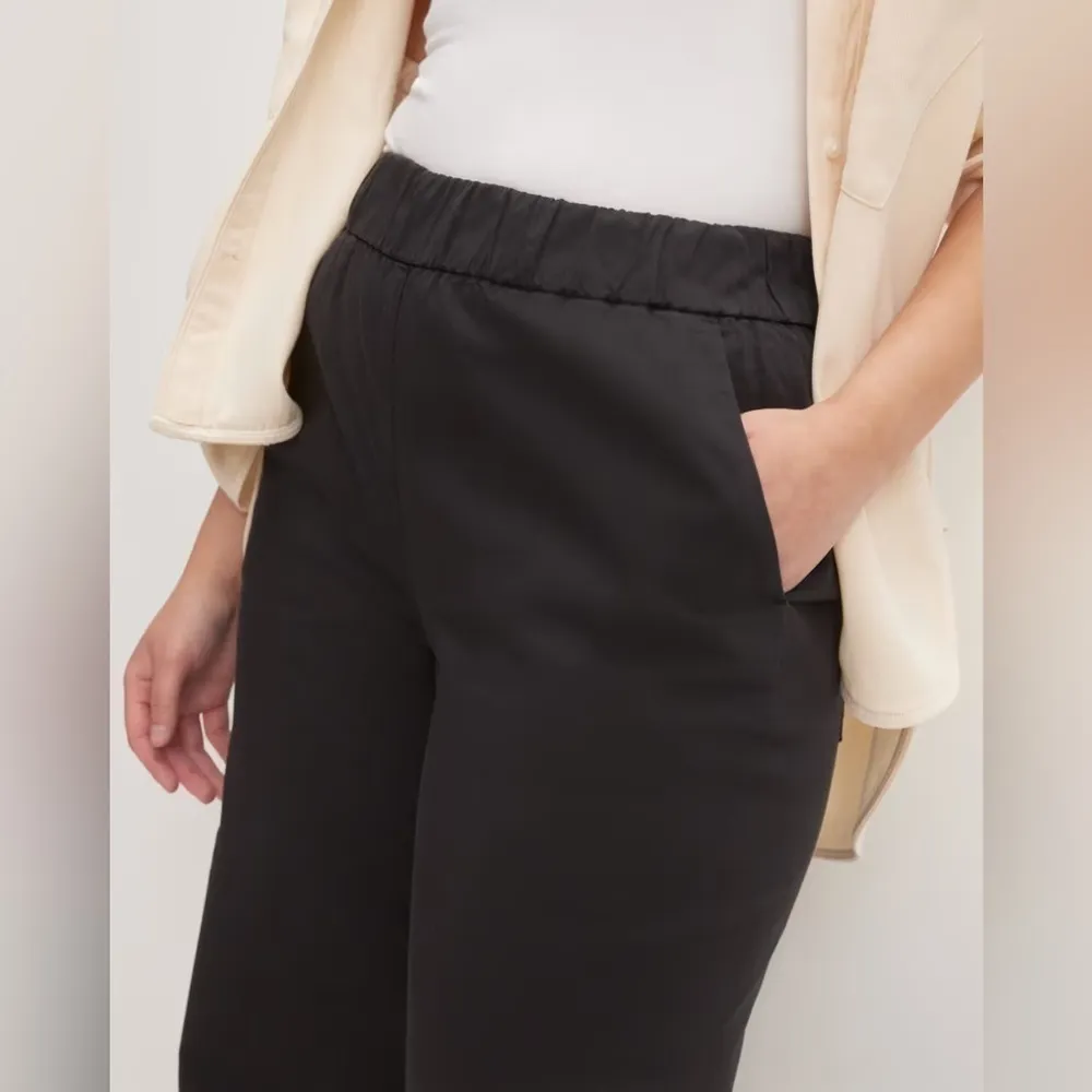 EVERLANE The Easy Pant In Black - Image 2